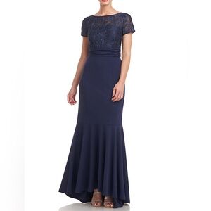 Celia Mix Media Mermaid Gown, Size 8